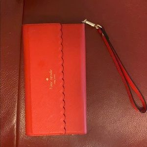 Kate spade iPhone 8+ wallet case